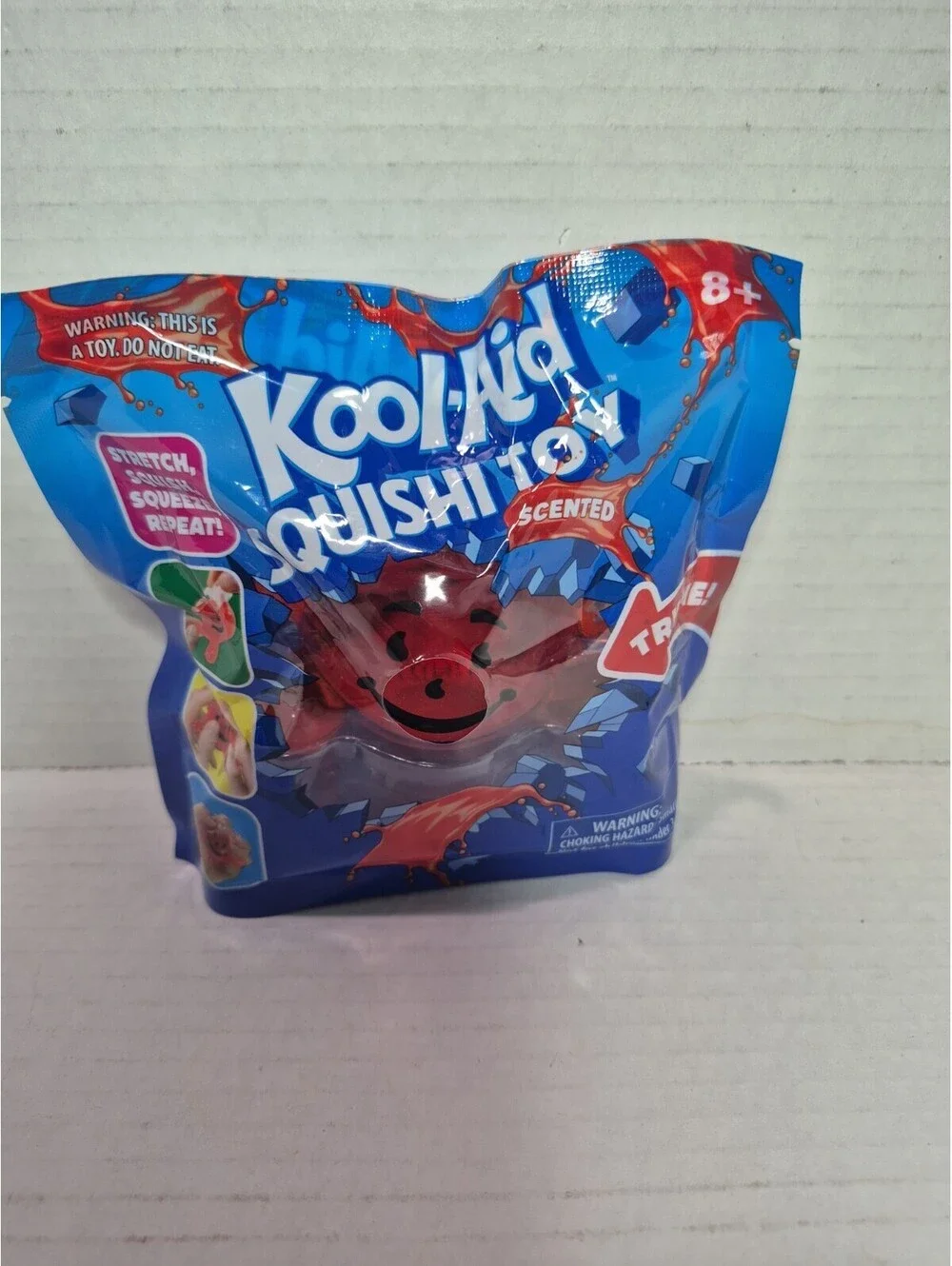 Hey KOOL-AID Man Viral Tik Tok Squishy Toy Fidget Scented Brand New In Package